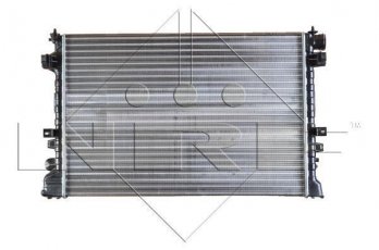 Радиатор охлаждения двигателя 58262 NRF фото 3