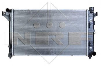 Радіатор охолодження двигуна 53780 NRF фото 3