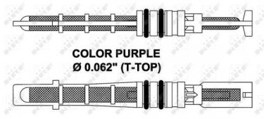 Купить 38206 NRF Клапан кондиционера Grand Cherokee (2.5, 4.0, 5.2, 5.9)
