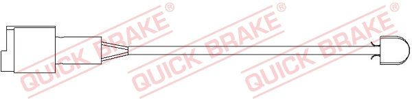 Купить WS 0149 A QUICK BRAKE Датчик износа тормозных колодок Mercedes 124