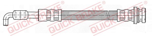 Купити 51.009 QUICK BRAKE Гальмівний шланг Hover (2.8 TCi, 2.8 TCi 4WD)