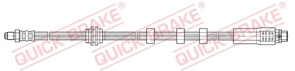 Купити 35.911 QUICK BRAKE Гальмівний шланг 6 серія (Е63, Е64) (3.0, 4.4, 4.8, 5.0)