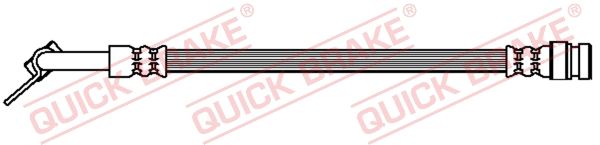 Купить 50.509 QUICK BRAKE Тормозной шланг Hyundai H1 (2.4, 2.5, 2.6)