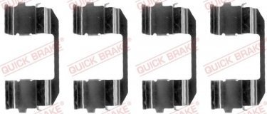 Купить 109-1135 QUICK BRAKE Ремкомплект тормозных колодок Хонда СРВ (2.0, 2.4 Vtec 4WD)