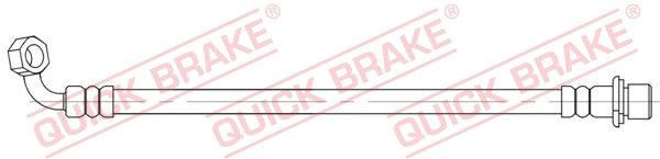 Купить 58.016 QUICK BRAKE Тормозной шланг Ленд Крузер (150, Pрадо) (2.7, 3.0, 4.0)