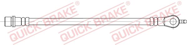 Купить 58.004 QUICK BRAKE Тормозной шланг Ленд Крузер 200 (4.5, 4.6, 4.7)