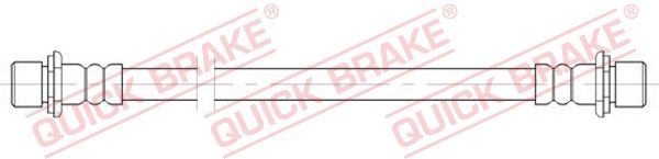 Купить 25.081 QUICK BRAKE Тормозной шланг Приус 1.8 Hybrid