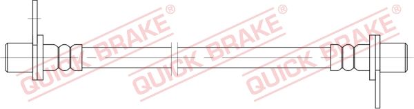 Купить 25.085 QUICK BRAKE Тормозной шланг Lancer X (1.5, 1.6, 1.8, 2.0)
