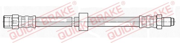 Купити 32.342 QUICK BRAKE Гальмівний шланг XC70