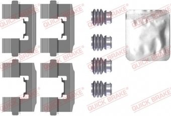 Купити 109-0115 QUICK BRAKE Ремкомплект гальмівних колодок Фієста 6 (1.0, 1.2, 1.4, 1.5, 1.6)