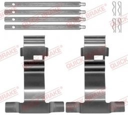 Купити 109-0043 QUICK BRAKE Ремкомплект гальмівних колодок Ауді А6 С6 RS6 quattro