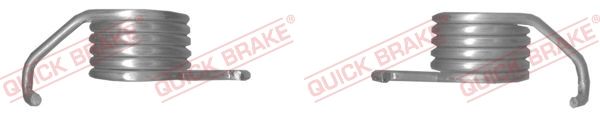 Купити 113-0517 QUICK BRAKE Ремкомплект супорта Mazda 323 BJ (1.6, 1.8, 2.0)