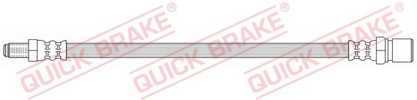 Купить 37.038 QUICK BRAKE Тормозной шланг Outlander 1 (2.0, 2.4)