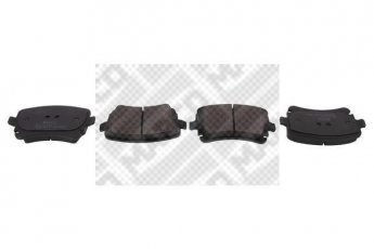 Купить 6794 MAPCO Тормозные колодки задние Audi A4 B7 (2.0, 3.0, 3.1) без датчика износа
