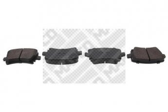 Купить 6696 MAPCO Тормозные колодки задние Audi A1 (1.2, 1.4, 1.6, 2.0) подготовлено для датчика износа колодок