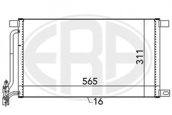 Купити 667134 ERA Радіатор кондиціонера БМВ Е46