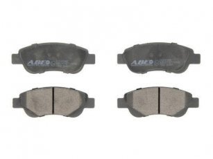 Купить C12112ABE ABE Тормозные колодки передние Citroen C1 (1.0, 1.2, 1.4) без датчика износа