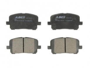 Купить C12102ABE ABE Тормозные колодки передние Avensis (2.0 D-4D, 2.0 VVT-i, 2.4 VVTi GLS) без датчика износа
