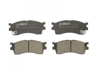 Купить C10303ABE ABE Тормозные колодки передние Kia Rio (1.3, 1.5 16V) с звуковым предупреждением износа