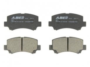 Купить C18002ABE ABE Тормозные колодки передние Kimo 1.3 без датчика износа