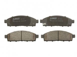 Купить C15046ABE ABE Тормозные колодки передние Pajero Sport (1, 2) (2.4, 2.5, 3.0, 3.2, 3.5) без датчика износа