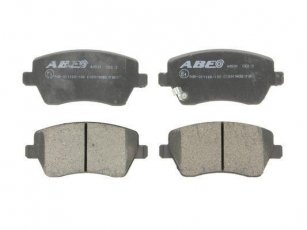 Купить C18019ABE ABE Тормозные колодки передние Micra (1.2, 1.2 DIG, 1.5) с звуковым предупреждением износа