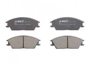 Купить C14020ABE ABE Тормозные колодки передние Accord (1.6 EX, 1.8 EX) без датчика износа, не подготовленно для датчика износа