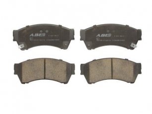 Купить C13062ABE ABE Тормозные колодки передние Mazda 6 GH (1.8, 2.0, 2.2, 2.5) с звуковым предупреждением износа
