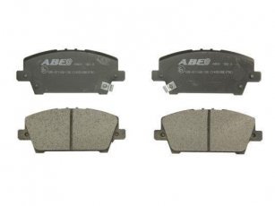 Тормозная колодка C14051ABE ABE – передние с звуковым предупреждением износа фото 3