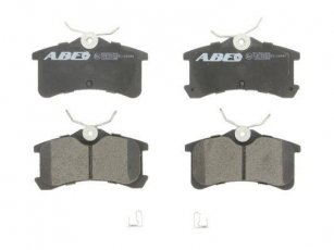 Купить C22021ABE ABE Тормозные колодки задние Avensis T22 (1.6, 1.8, 2.0) с звуковым предупреждением износа