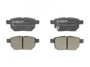 Купить C22035ABE ABE Тормозные колодки задние с звуковым предупреждением износа