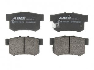 Купить C24005ABE ABE Тормозные колодки задние с звуковым предупреждением износа