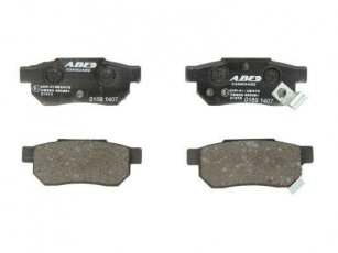 Купить C24002ABE ABE Тормозные колодки задние Цивик (1.4, 1.5, 1.6, 1.7, 2.0) с звуковым предупреждением износа