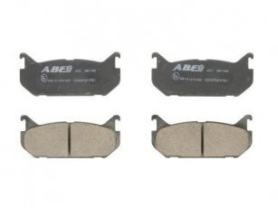 Купить C23007ABE ABE Тормозные колодки задние Mazda 626 (1.6, 1.8, 2.0, 2.5) без датчика износа