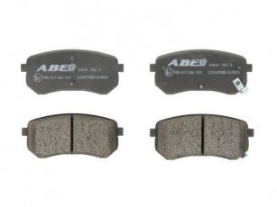 Купить C20307ABE ABE Тормозные колодки задние Пиканто (1.0, 1.1, 1.2) с звуковым предупреждением износа