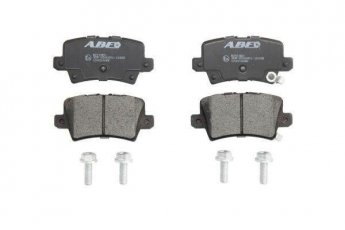 Купить C24014ABE ABE Тормозные колодки задние Civic (1.3, 1.6, 1.8, 2.0, 2.2) с звуковым предупреждением износа