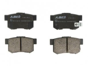 Купить C24009ABE ABE Тормозные колодки задние Accord (2.0, 2.2, 2.4) с звуковым предупреждением износа