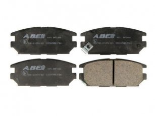 Купить C25007ABE ABE Тормозные колодки задние Галант (7, 8) (2.5 Type S, 2.5 V6-24 4WD) с звуковым предупреждением износа