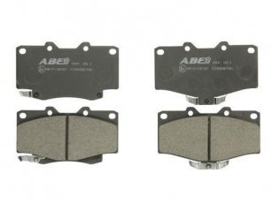 Тормозная колодка C12089ABE ABE – передние с звуковым предупреждением износа фото 3