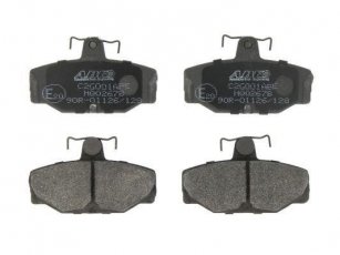 Купить C2G001ABE ABE Тормозные колодки задние Sierra (1, 2) без датчика износа