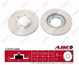 Купити C35053ABE ABE Гальмівні диски Л200 (2.0, 2.5 D)