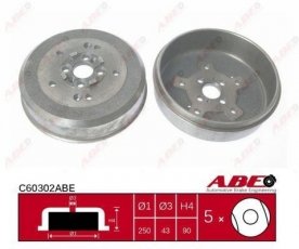 Купить C60302ABE ABE Тормозной барабан Спортейдж (2.0, 2.2)