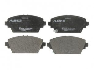 Купить C14042ABE ABE Тормозные колодки передние Аккорд (1.9, 2.0, 2.3) с звуковым предупреждением износа