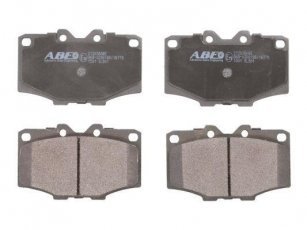 Купить C12036ABE ABE Тормозные колодки передние Hilux (1.6, 2.0, 2.2, 2.4) без датчика износа