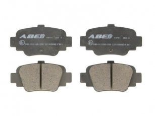 Купить C21035ABE ABE Тормозные колодки задние без датчика износа