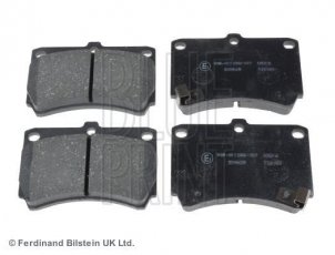 Купить ADM54249 BLUE PRINT Тормозные колодки передние Mazda 323 (BA, BF, BG) (1.3, 1.5, 1.6, 1.7) с звуковым предупреждением износа