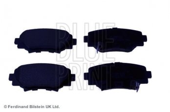 Купить ADM542109 BLUE PRINT Тормозные колодки задние Мазда 3 БМ (1.5, 1.6, 2.0, 2.2, 2.5) с звуковым предупреждением износа