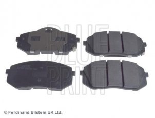 Купить ADG042161 BLUE PRINT Тормозные колодки передние Hyundai i40 (1.6, 1.7, 2.0) с звуковым предупреждением износа