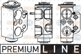Купити 8UW 351 234-471 Behr Hella Клапан кондиціонера Multivan (1.9, 2.0, 2.5, 3.2)