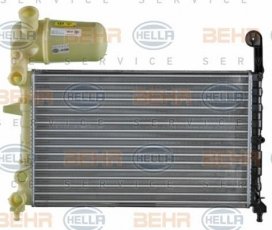 Радиатор охлаждения двигателя 8MK 376 716-121 Behr Hella фото 3